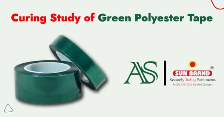 Curing Study of Green Polyester Tape